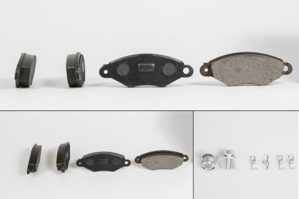Set placute frana,frana disc CITROEN XSARA Estate (N2) (1997 - 2010) QWP WBP125 piesa NOUA