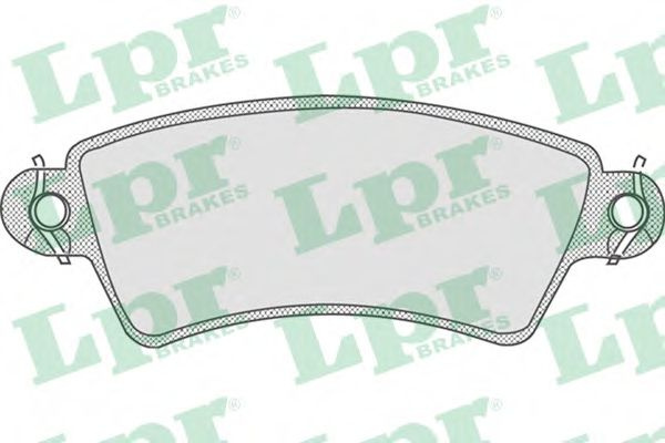 Set placute frana,frana disc CITROEN XSARA (N1) (1997 - 2005) LPR 05P766 piesa NOUA