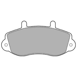 Set placute frana,frana disc CITROEN XSARA PICASSO (N68) (1999 - 2016) KRIEGER 0950006420 piesa NOUA