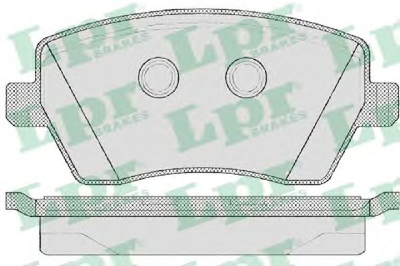 Set placute frana,frana disc DACIA DUSTER (2010 - 2016) LPR 05P867 piesa NOUA