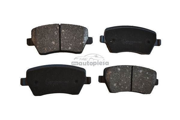 Set placute frana,frana disc DACIA LODGY (2012 - 2016) KRIEGER 0950006010 piesa NOUA