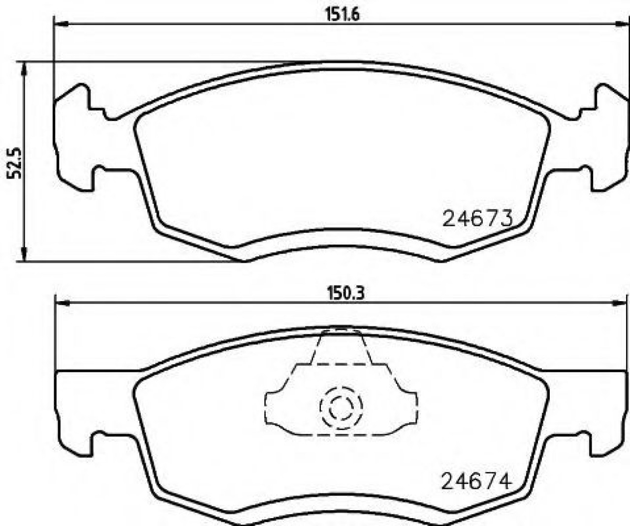 Set placute frana,frana disc DACIA LOGAN MCV (KS) (2007 - 2016) TEXTAR 2467301 piesa NOUA