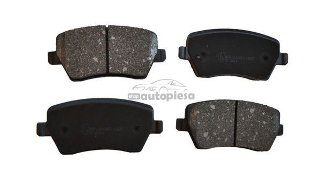 Set placute frana,frana disc DACIA LOGAN MCV (KS) (2007 - 2016) KRIEGER 0950006010 piesa NOUA