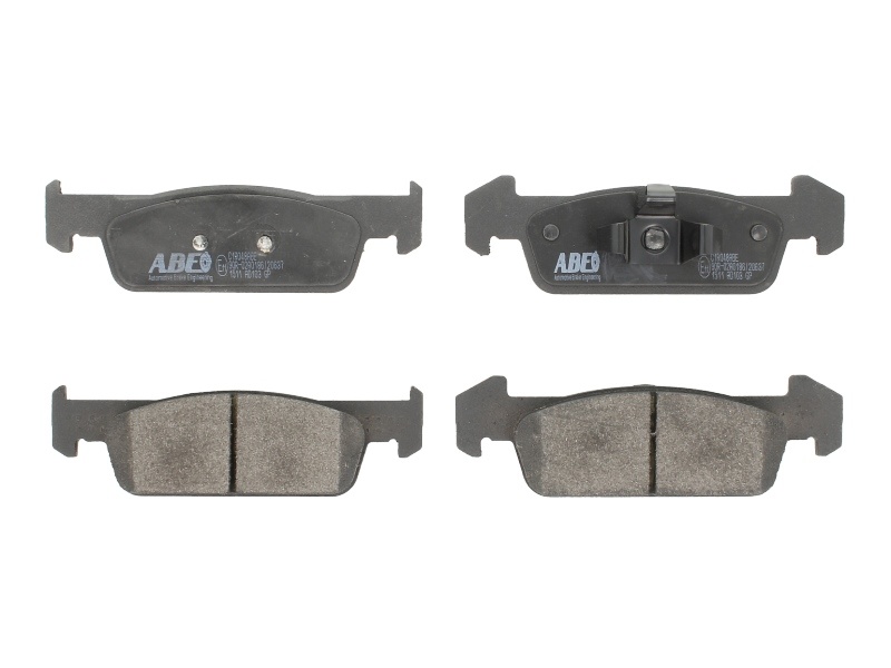 Set placute frana,frana disc DACIA SANDERO (2008 - 2016) ABE C1R048ABE piesa NOUA