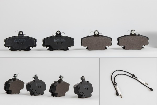 Set placute frana,frana disc DACIA SANDERO II (2012 - 2016) QWP WBP286 piesa NOUA