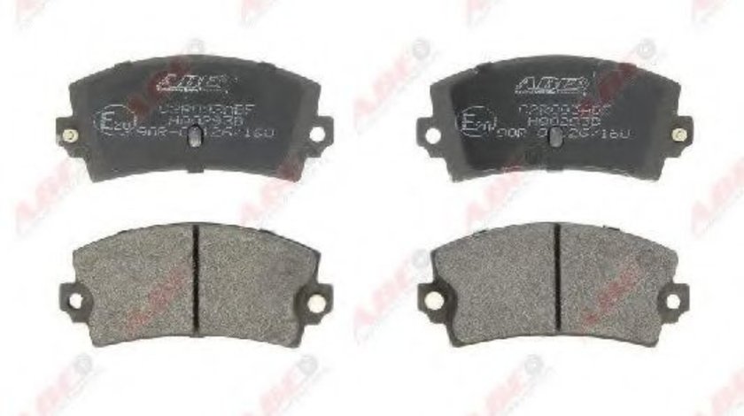 Set placute frana,frana disc DACIA SOLENZA (2003 - 2016) ABE C2R003ABE piesa NOUA