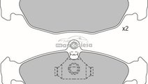 Set placute frana,frana disc DAEWOO CIELO (KLETN) ...