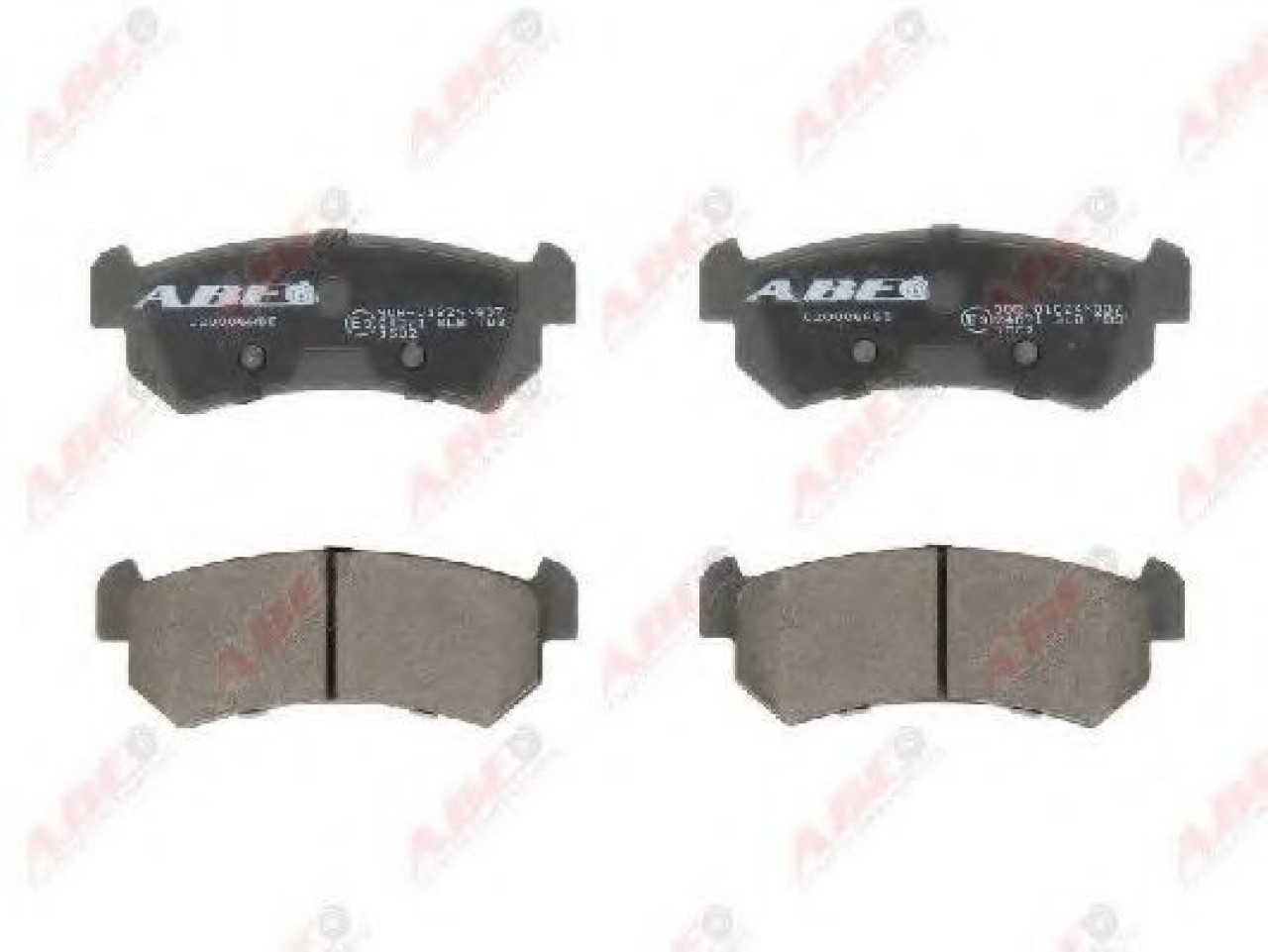 Set placute frana,frana disc DAEWOO NUBIRA Break (KLAN) (2003 - 2016) ABE C20006ABE piesa NOUA