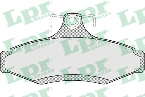 Set placute frana,frana disc DAEWOO NUBIRA Break (KLAJ) (1997 - 2016) LPR 05P694 piesa NOUA