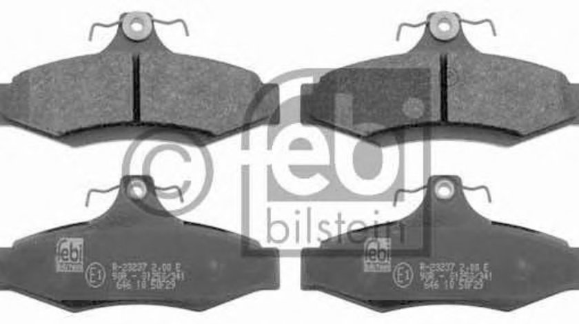 Set placute frana,frana disc DAEWOO NUBIRA Break (KLAJ) (1997 - 2016) FEBI BILSTEIN 16507 piesa NOUA