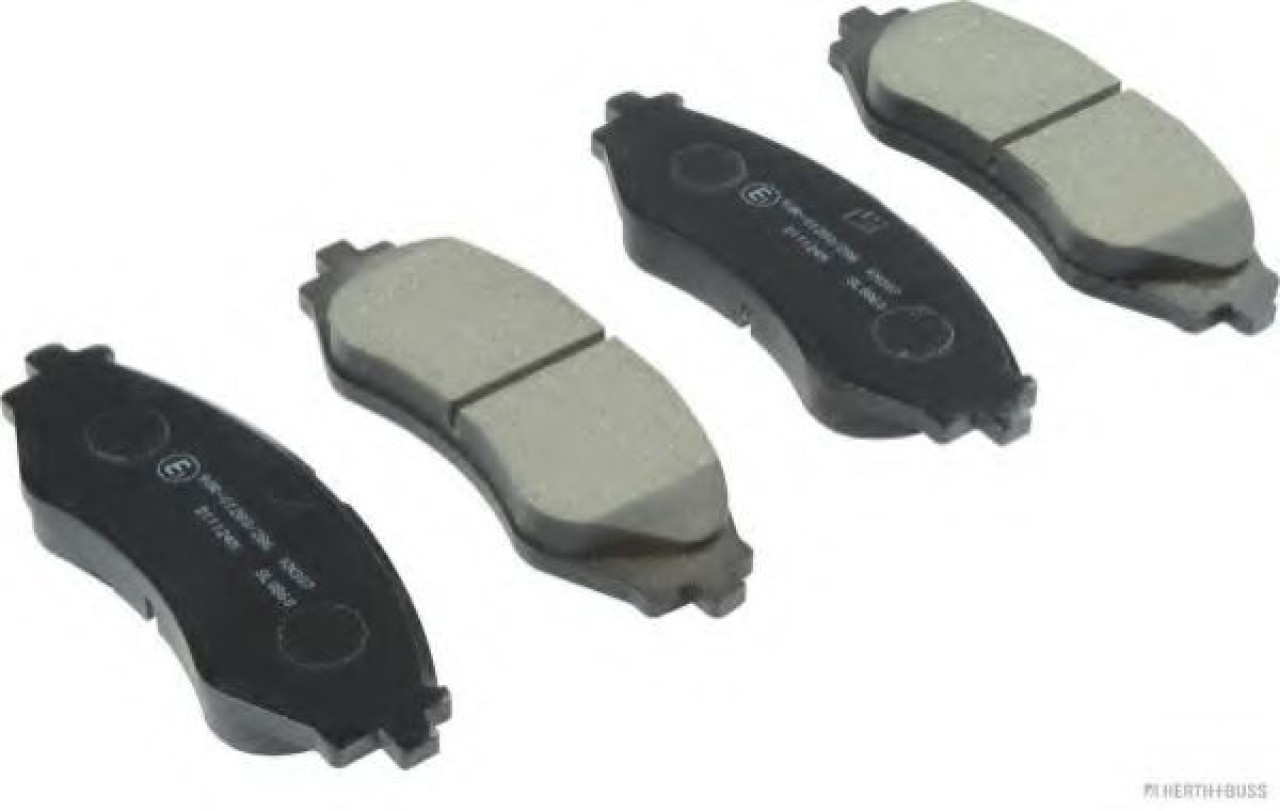 Set placute frana,frana disc DAEWOO NUBIRA (KLAJ) (1997 - 2016) HERTH+BUSS JAKOPARTS J3600902 piesa NOUA