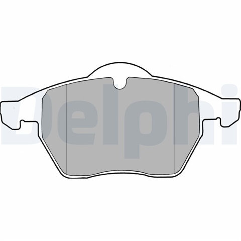 Set Placute Frana,frana Disc Delphi Audi LP1407