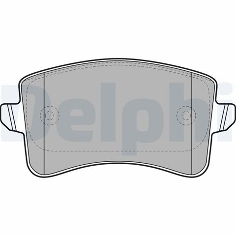 Set Placute Frana,frana Disc Delphi Audi LP2106