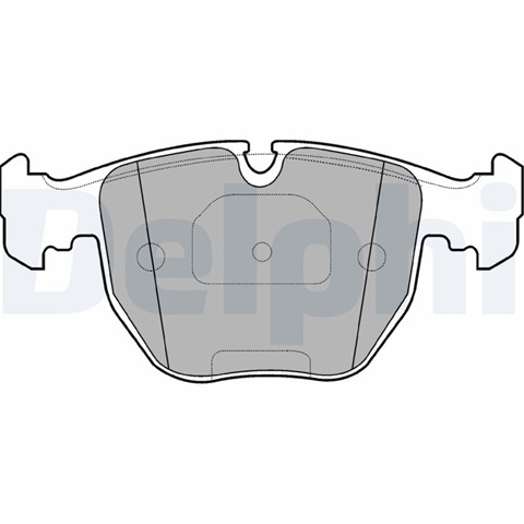 Set Placute Frana,frana Disc Delphi Bmw LP1003