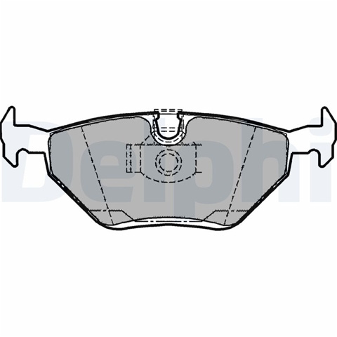 Set Placute Frana,frana Disc Delphi Bmw LP1107