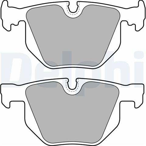 Set Placute Frana,frana Disc Delphi Bmw LP1834