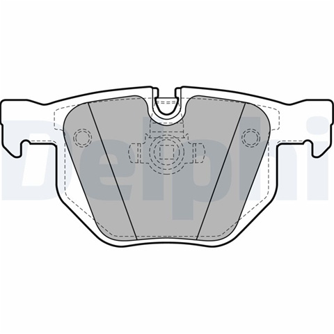 Set Placute Frana,frana Disc Delphi Bmw LP1927