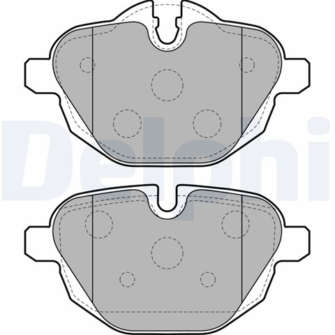 Set Placute Frana,frana Disc Delphi Bmw LP2162