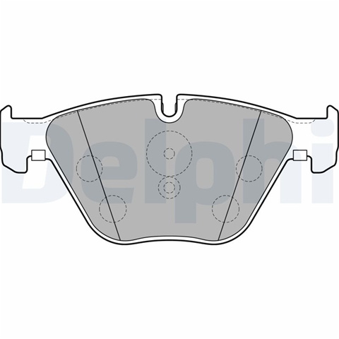 Set Placute Frana,frana Disc Delphi Bmw LP2245