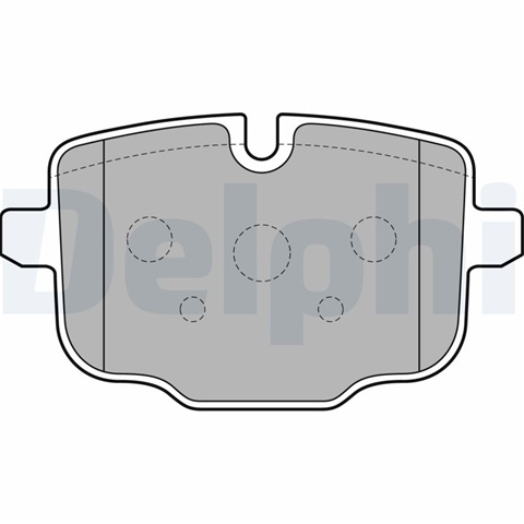 Set Placute Frana,frana Disc Delphi Bmw LP2246