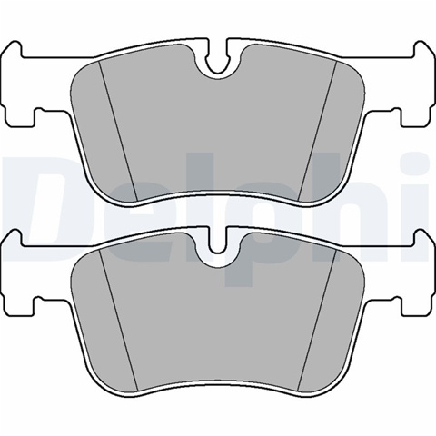 Set Placute Frana,frana Disc Delphi Bmw LP2285