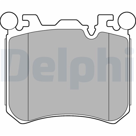 Set Placute Frana,frana Disc Delphi Bmw LP2287