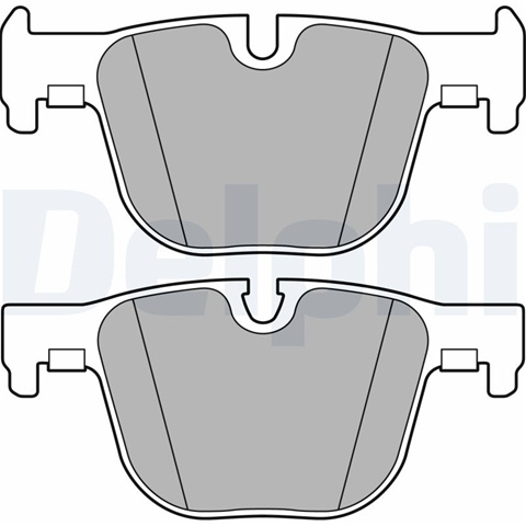 Set Placute Frana,frana Disc Delphi Bmw LP2494