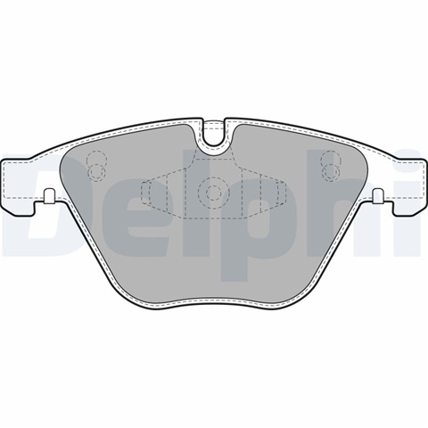 Set Placute Frana,frana Disc Delphi Bmw (Brilliance) LP2067