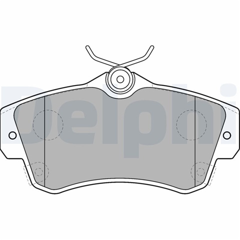 Set Placute Frana,frana Disc Delphi Chrysler LP1522