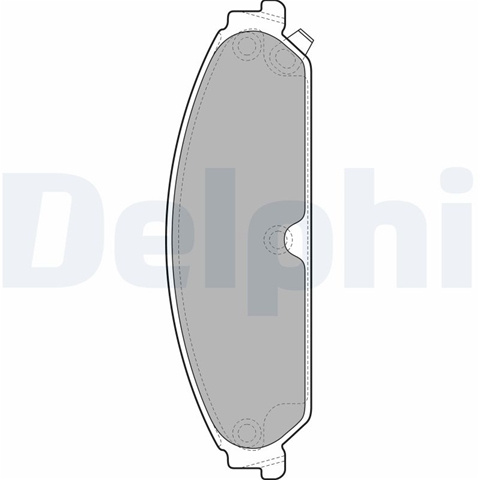 Set Placute Frana,frana Disc Delphi Chrysler LP2033