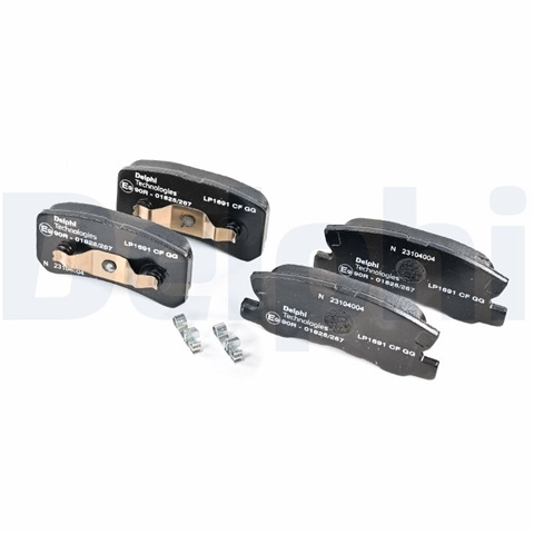 Set Placute Frana,frana Disc Delphi Citroën LP1691