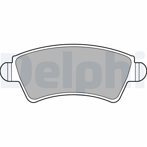 Set Placute Frana,frana Disc Delphi Citroën LP1846