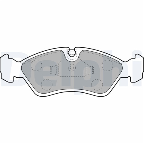 Set Placute Frana,frana Disc Delphi Daewoo LP585