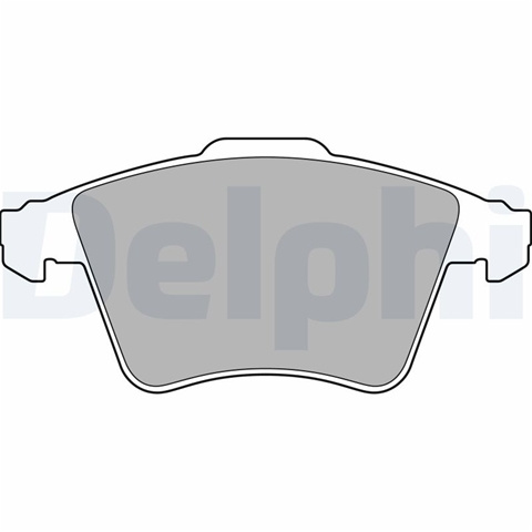 Set Placute Frana,frana Disc Delphi Fiat LP3142