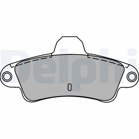 Set Placute Frana,frana Disc Delphi Ford LP1242
