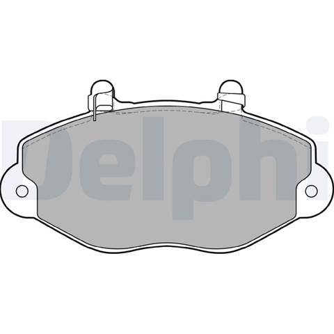 Set Placute Frana,frana Disc Delphi Ford LP1418
