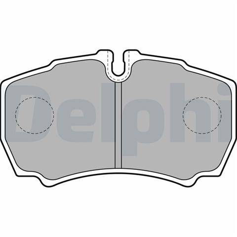 Set Placute Frana,frana Disc Delphi Ford LP1826