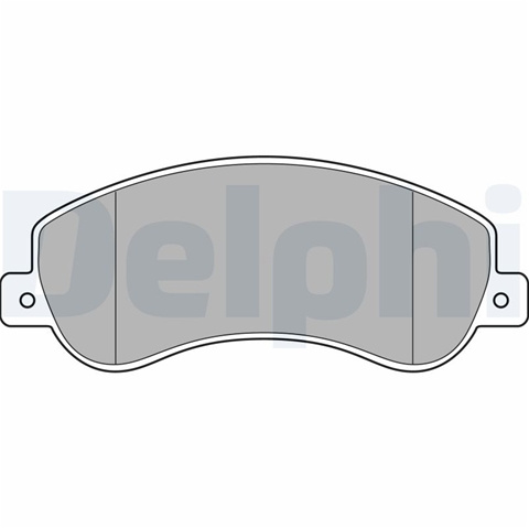 Set Placute Frana,frana Disc Delphi Ford LP1954