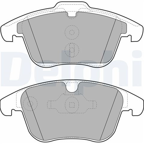 Set Placute Frana,frana Disc Delphi Ford LP1967