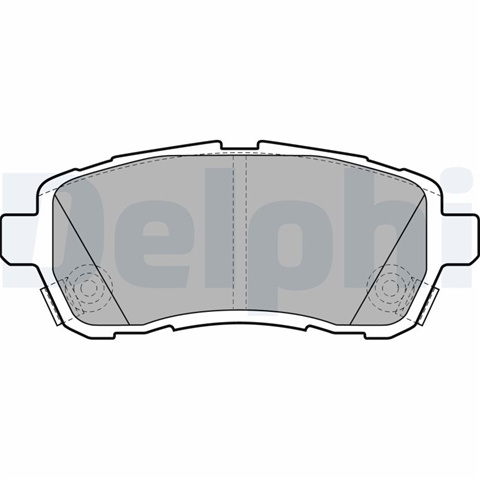 Set Placute Frana,frana Disc Delphi Ford LP2306