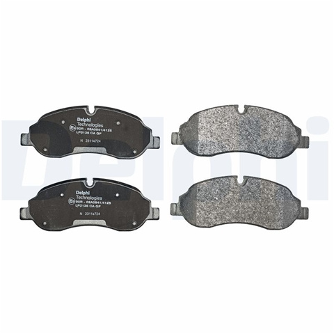 Set Placute Frana,frana Disc Delphi Ford LP3136