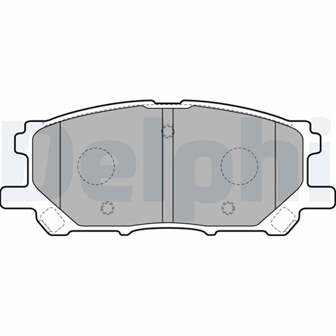 Set Placute Frana,frana Disc Delphi Ford Otosan LP1823
