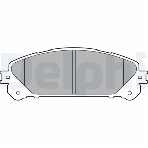 Set Placute Frana,frana Disc Delphi Ford Otosan LP2201