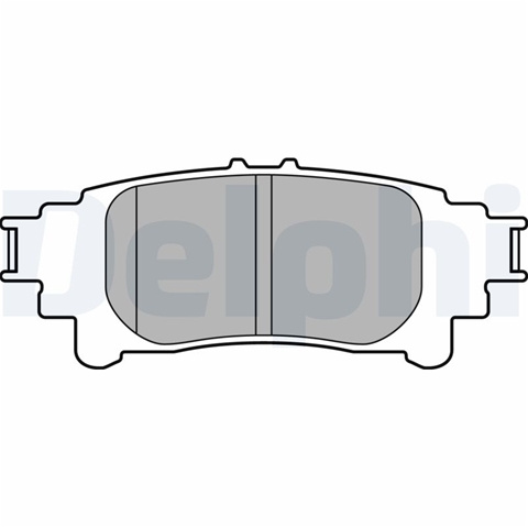 Set Placute Frana,frana Disc Delphi Ford Otosan LP3155