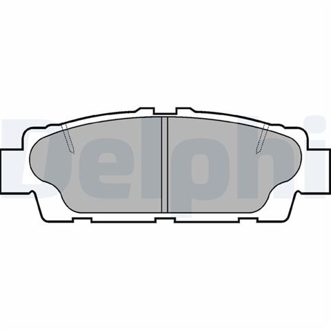 Set Placute Frana,frana Disc Delphi Ford Otosan LP937