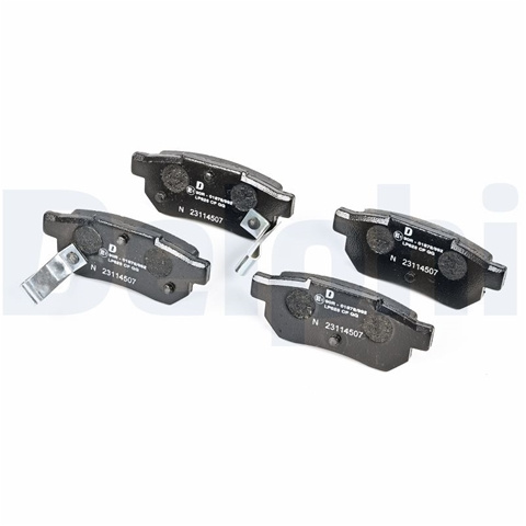 Set Placute Frana,frana Disc Delphi Honda LP625