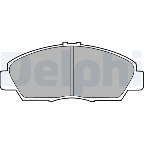Set Placute Frana,frana Disc Delphi Honda LP869
