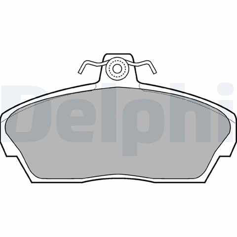 Set Placute Frana,frana Disc Delphi Honda LP911