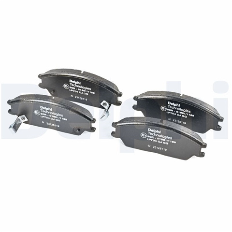 Set Placute Frana,frana Disc Delphi Hyundai LP704