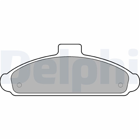 Set Placute Frana,frana Disc Delphi Hyundai LP738